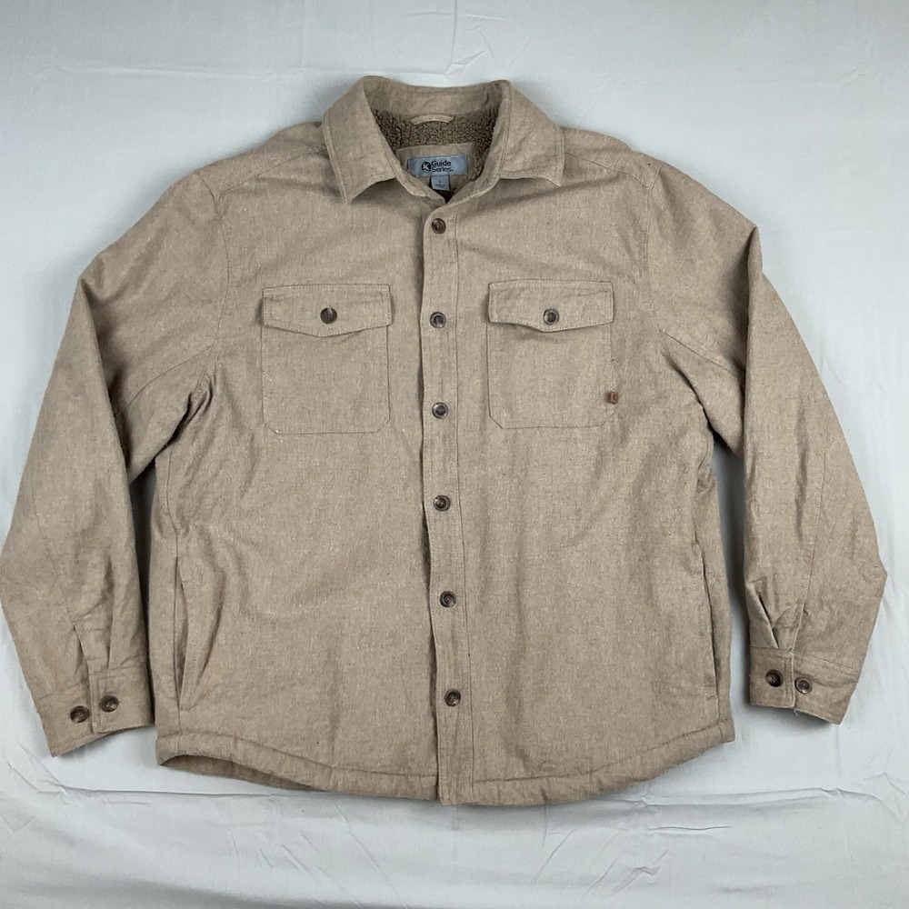 Guide Series Sherpa‎  Shacket Mens Large Shacket Outdoors Fall Cozy Rustic